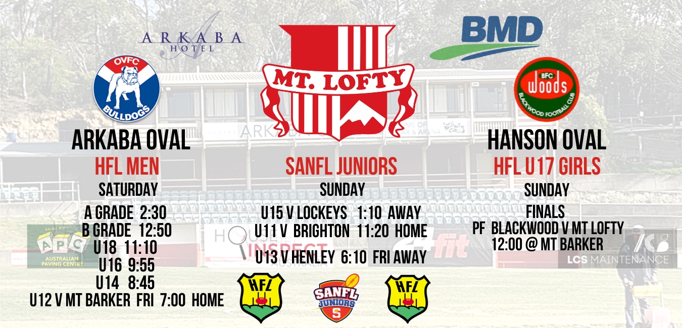 WEEKEND FIXTURE Mt Lofty Devils