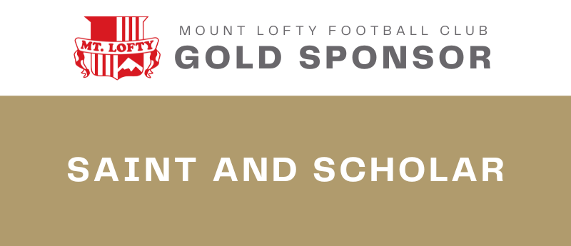 GOLD SPONSOR | SAINT & SCHOLAR