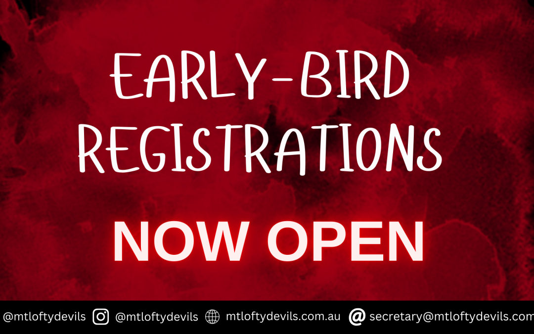 2025 EARLY-BIRD REGISTRATIONS OPEN