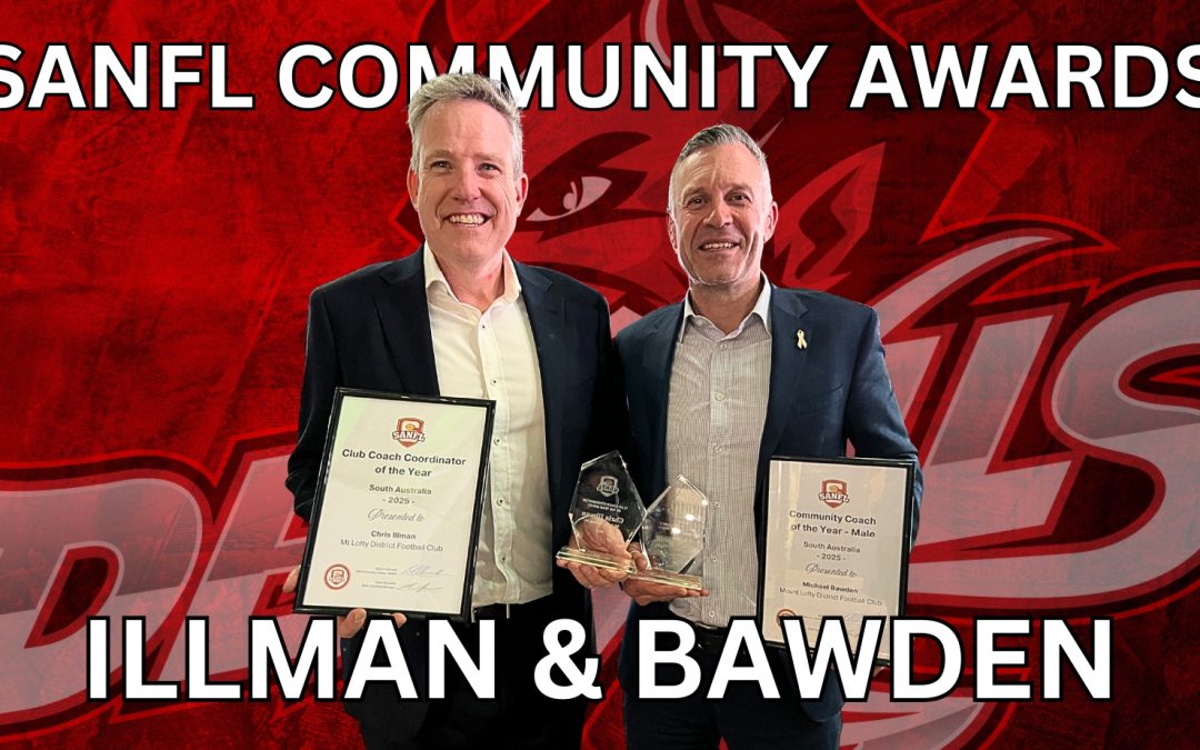 SANFL COMMUNITY AWARD WINNERS |  