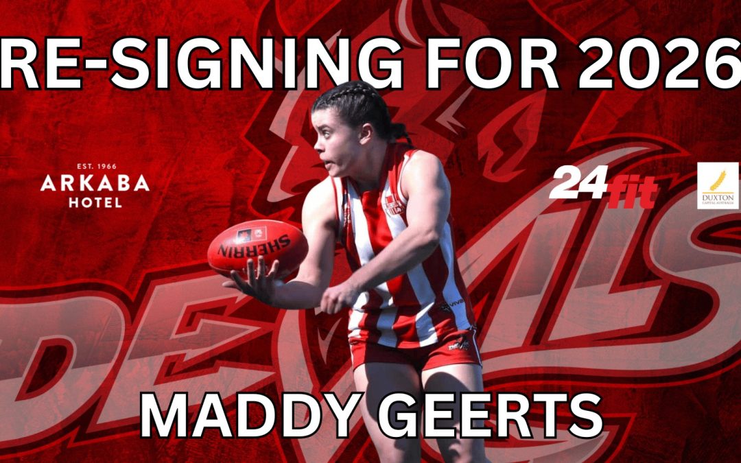 RESIGNING – MADDY GEERTS