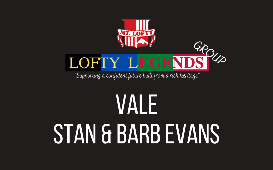 VALE | STAN & BARB EVANS