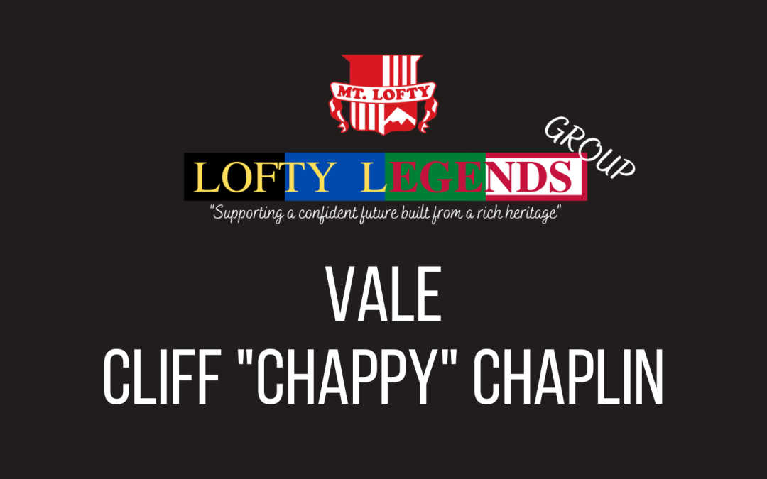 VALE CLIFF “CHAPPY” CHAPLIN |