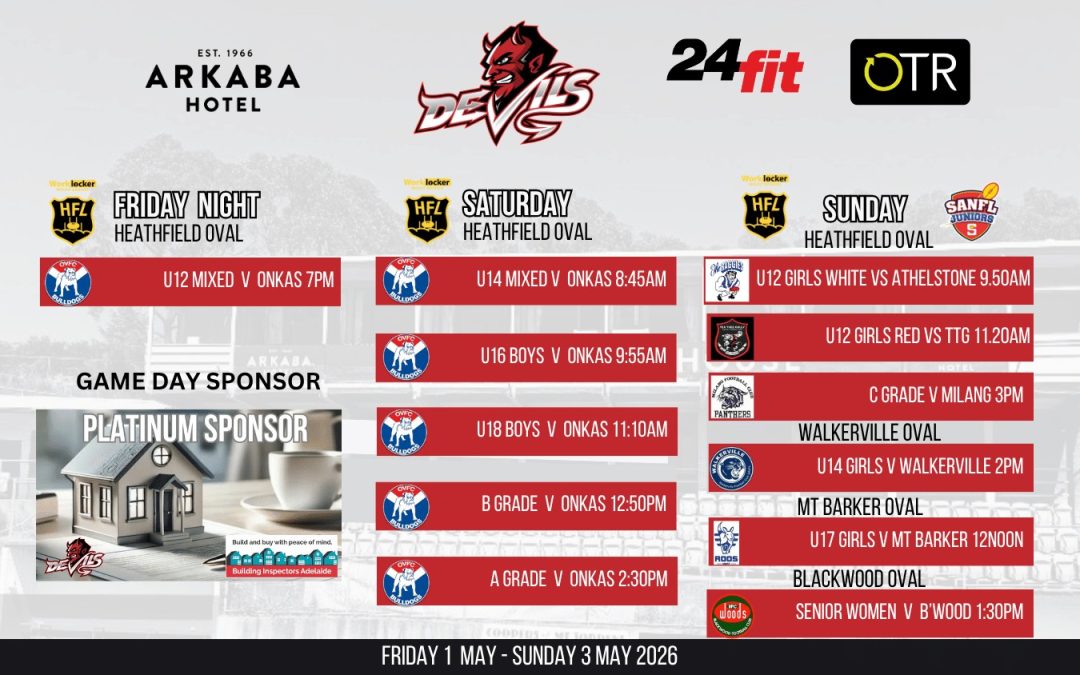 Upcoming Fixture