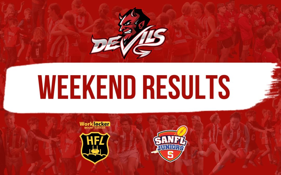🔴⚪ WEEKEND RESULTS ⚪🔴