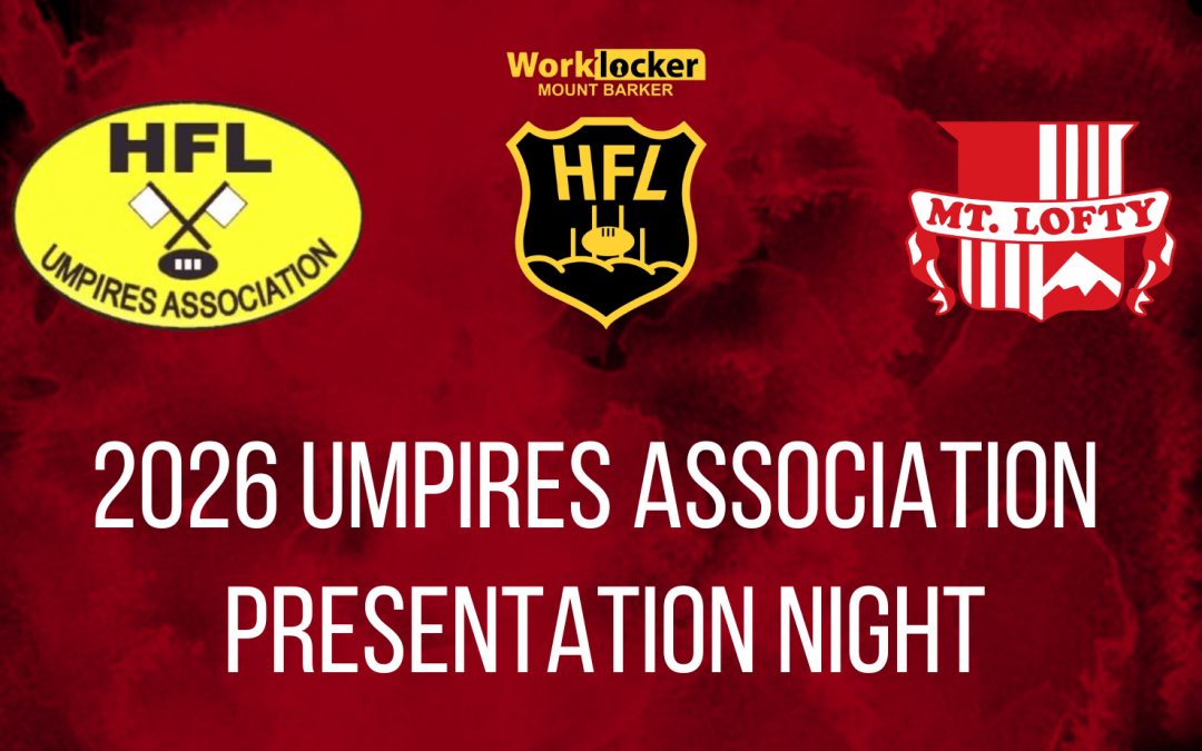 HFL Umpires Association Presentation Dinner