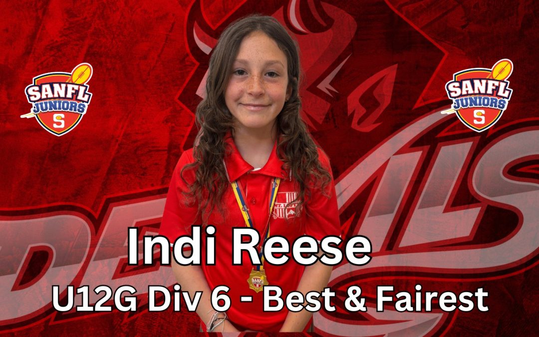 🏆 Congratulations Indi Reese 🏆